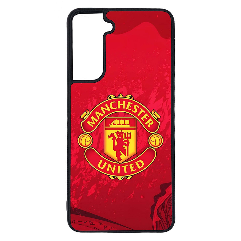 کاور طرح تیم منچستر یونایتد Manchester United کد G-190 مناسب برای گوشی موبایل سامسونگ Galaxy S21 | دیجی قاب دونی
