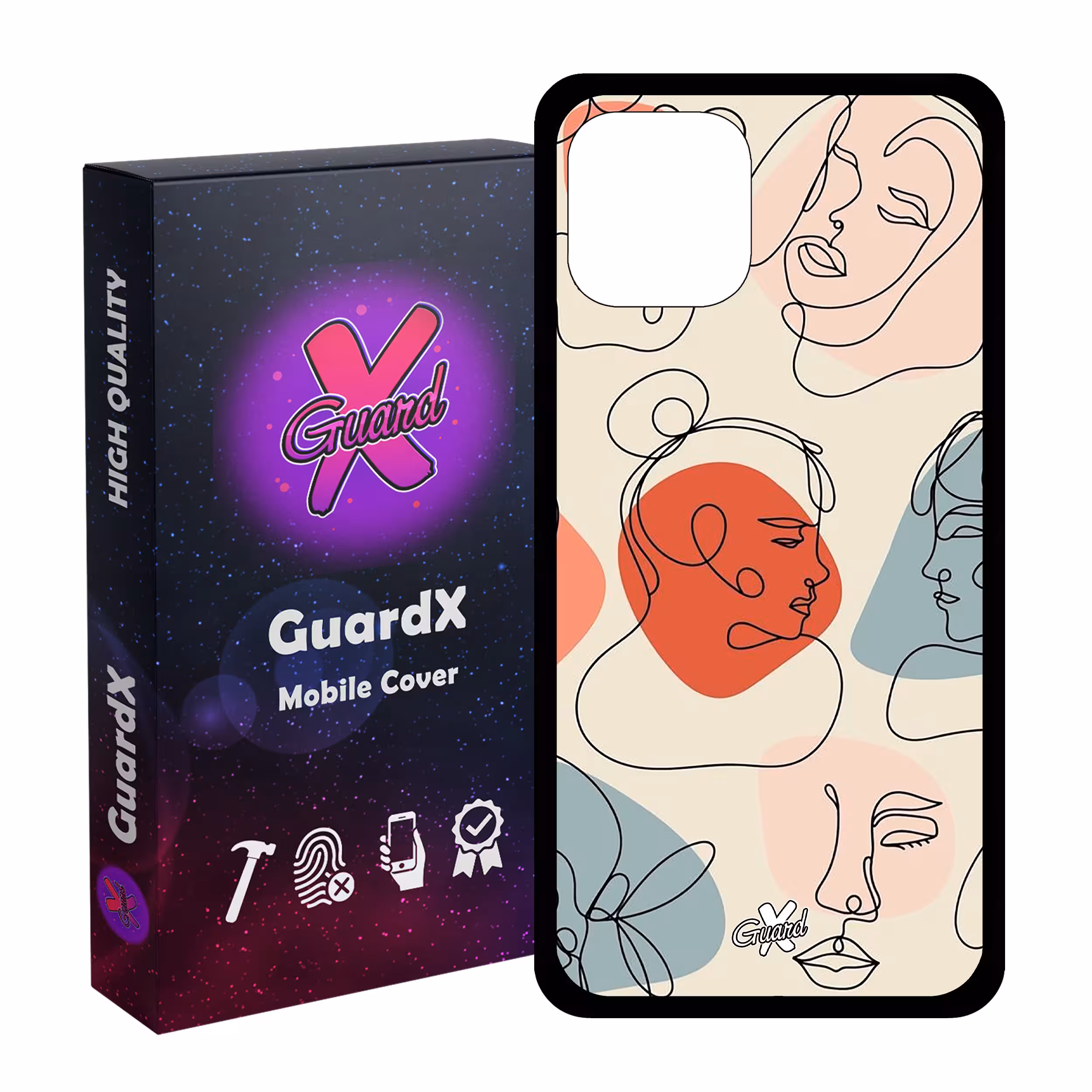 کاور گارد ایکس طرح دختر مدل Glass10363 مناسب برای گوشی موبایل اپل iPhone 11 Pro
