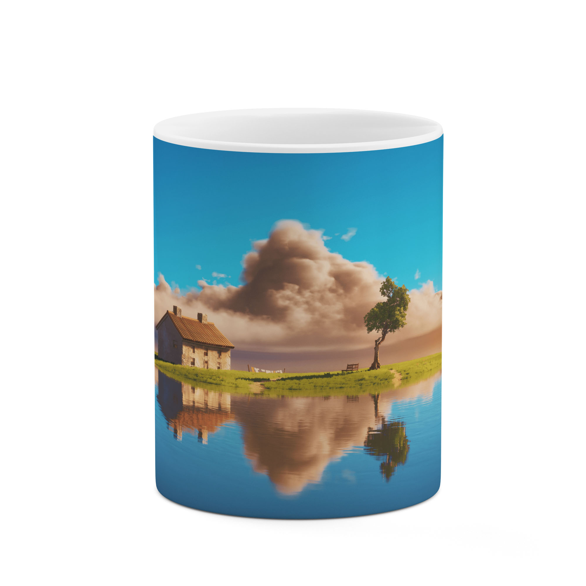 ماگ طرح منظره گرافیکی مدل mgp11404