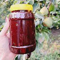 رب آلوچه شیرین خانگی ارگانیک 