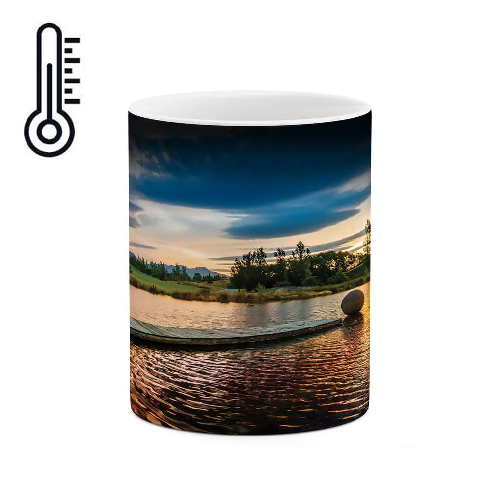 ماگ حرارتی طرح طبیعت مدل mgh03097