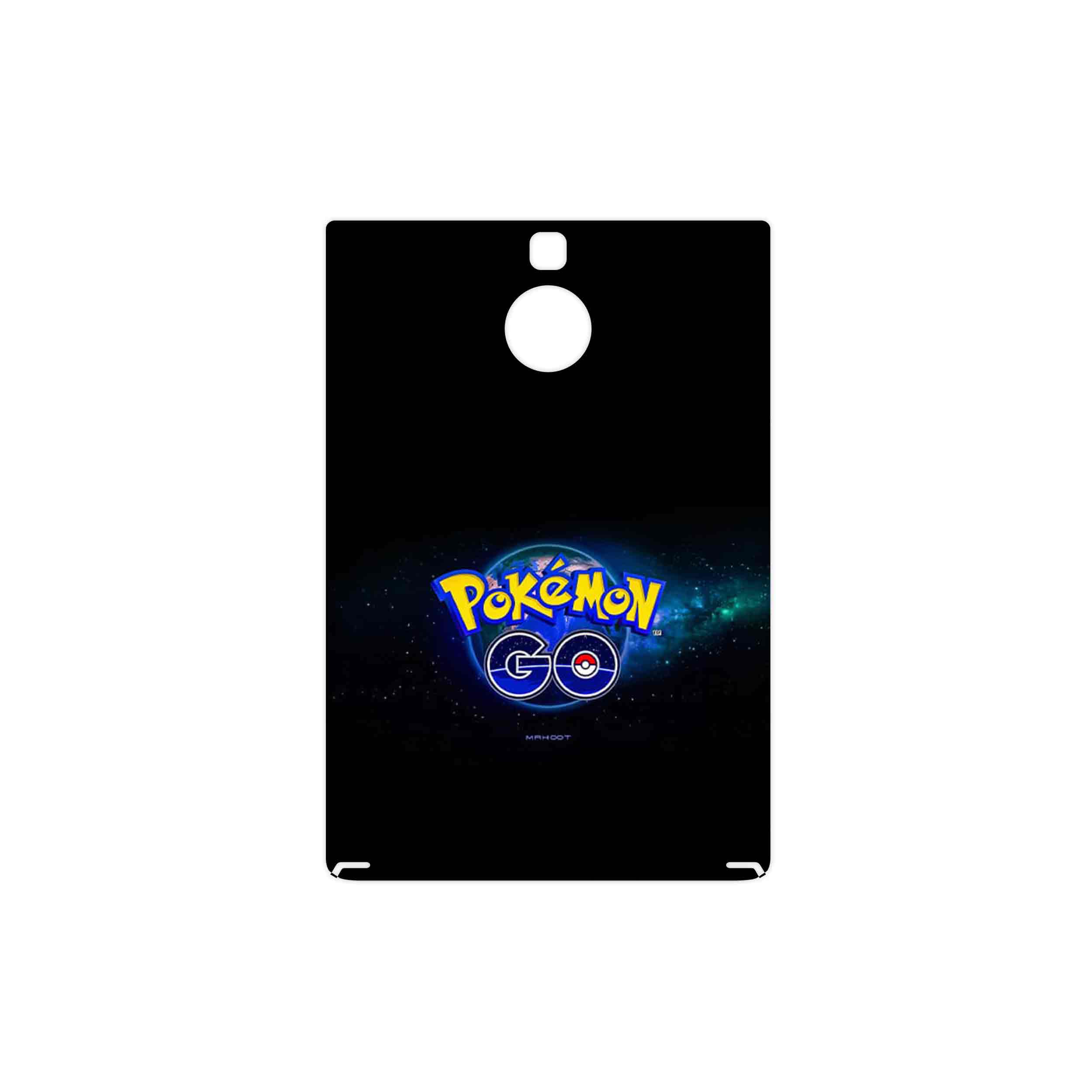 برچسب پوششی ماهوت مدل Pokemon Go Game Series مناسب برای گوشی موبایل بلک بری Passport Silver Edition