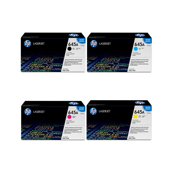 تونر کارتریج لیزری رنگی اچ پی 645A