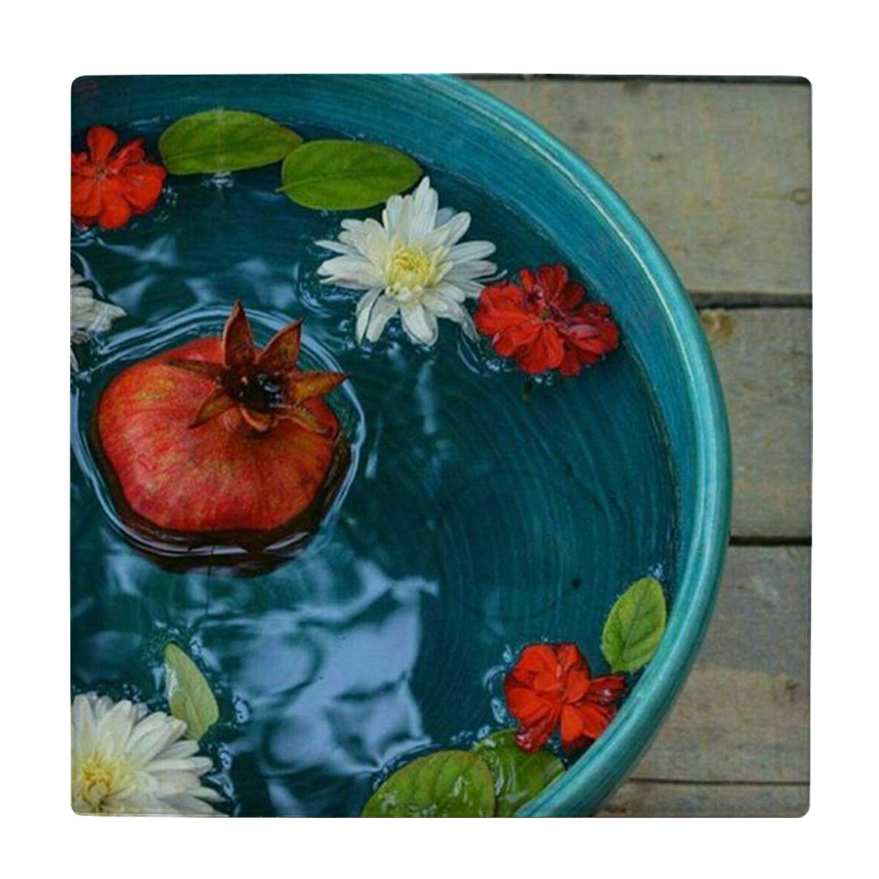  کاشی طرح کاسه سفالی آب و انار کد wk4162