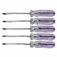 پیچ گوشتی چهارسو میکس مدل HT - 5100 مجموعه 5 عددی