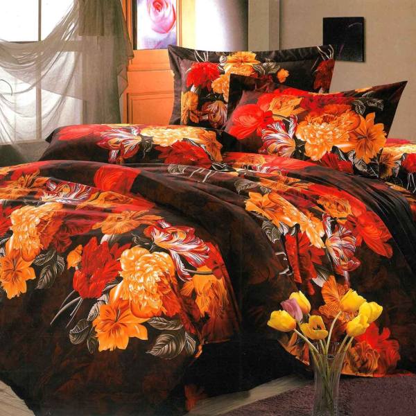 سرویس روتختی مدل گل یک نفره 3 تکه