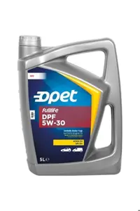 روغن و مکمل موتور DPF 5W 30 5L را به طور کامل زندگی کنید اپت اورجینال Opet