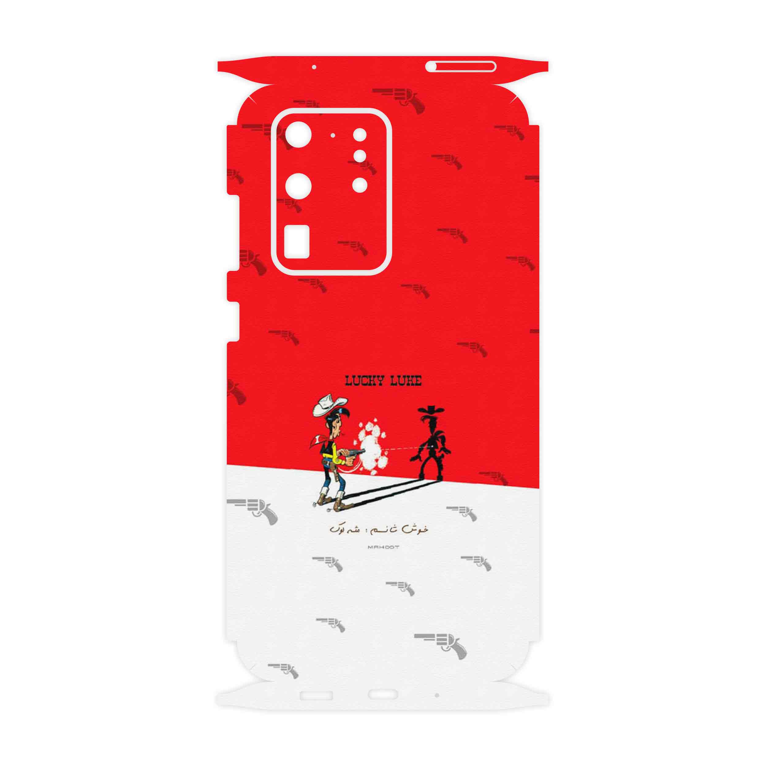 برچسب پوششی ماهوت مدل Lucky Luke-FullSkin مناسب برای گوشی موبایل سامسونگ Galaxy S20 Ultra