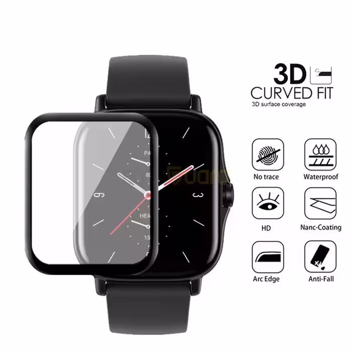 محافظ صفحه نمایش بادیگارد مدل PMMA مناسب برای ساعت هوشمند امیزفیت Huami Amazfit GTS 2E