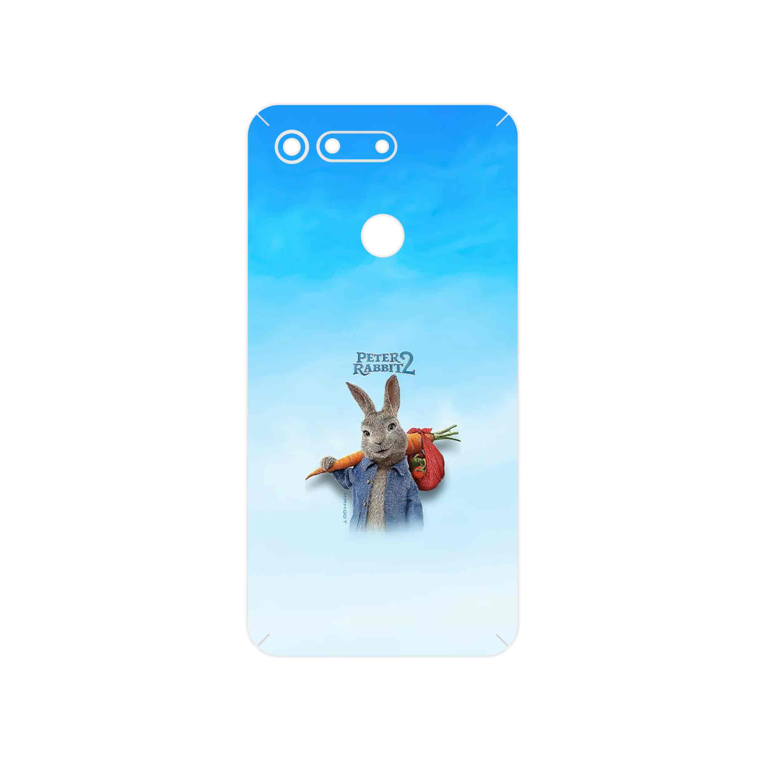 برچسب پوششی ماهوت مدل Peter Rabbit مناسب برای گوشی موبایل آنر View 20