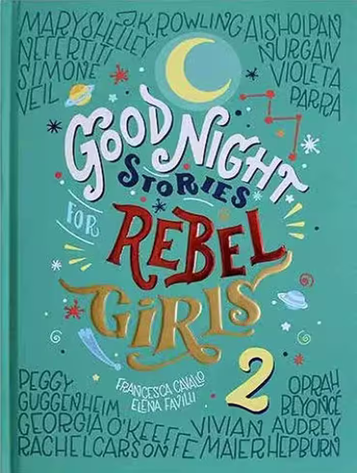 Good Night Stories for Rebel Girls 2 کتاب داستان‌های شب برای دختران جسور