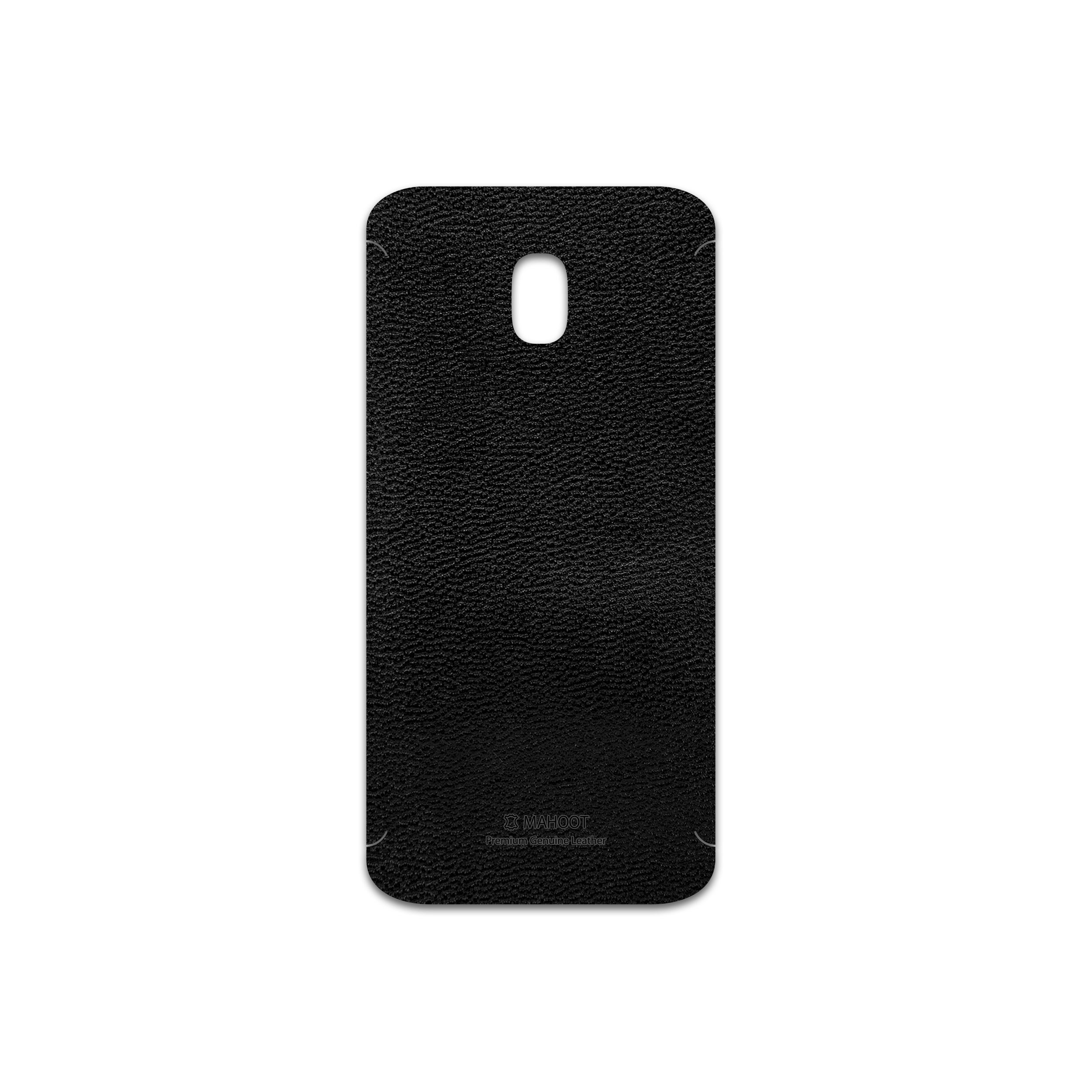 برچسب پوششی ماهوت مدل Black-Leather مناسب برای گوشی موبایل سامسونگ Galaxy J3 2017