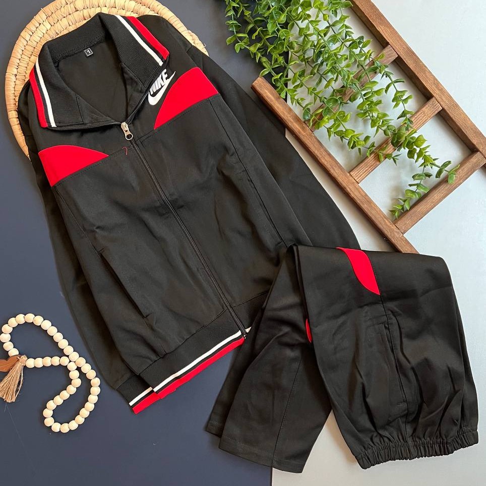 ست سویشرت و شلوار اسپورت مناسب حدود سنی 5 تا 10 سال جنس غواصی مناسب ورزش و بیرون در چند رنگ جذاب