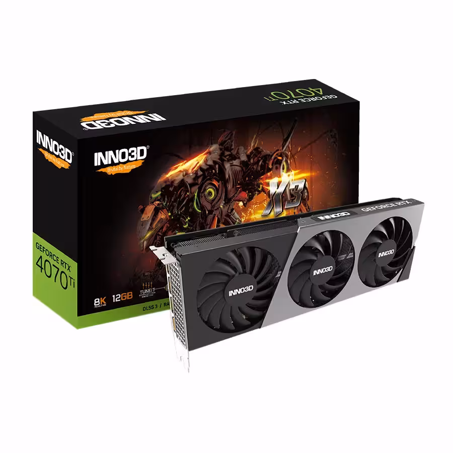 کارت گرافیک اینو تری دی GEFORCE RTX 4070 Ti X3 12GB
