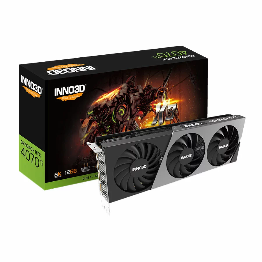 کارت گرافیک اینو تری دی GEFORCE RTX 4070 Ti X3 12GB