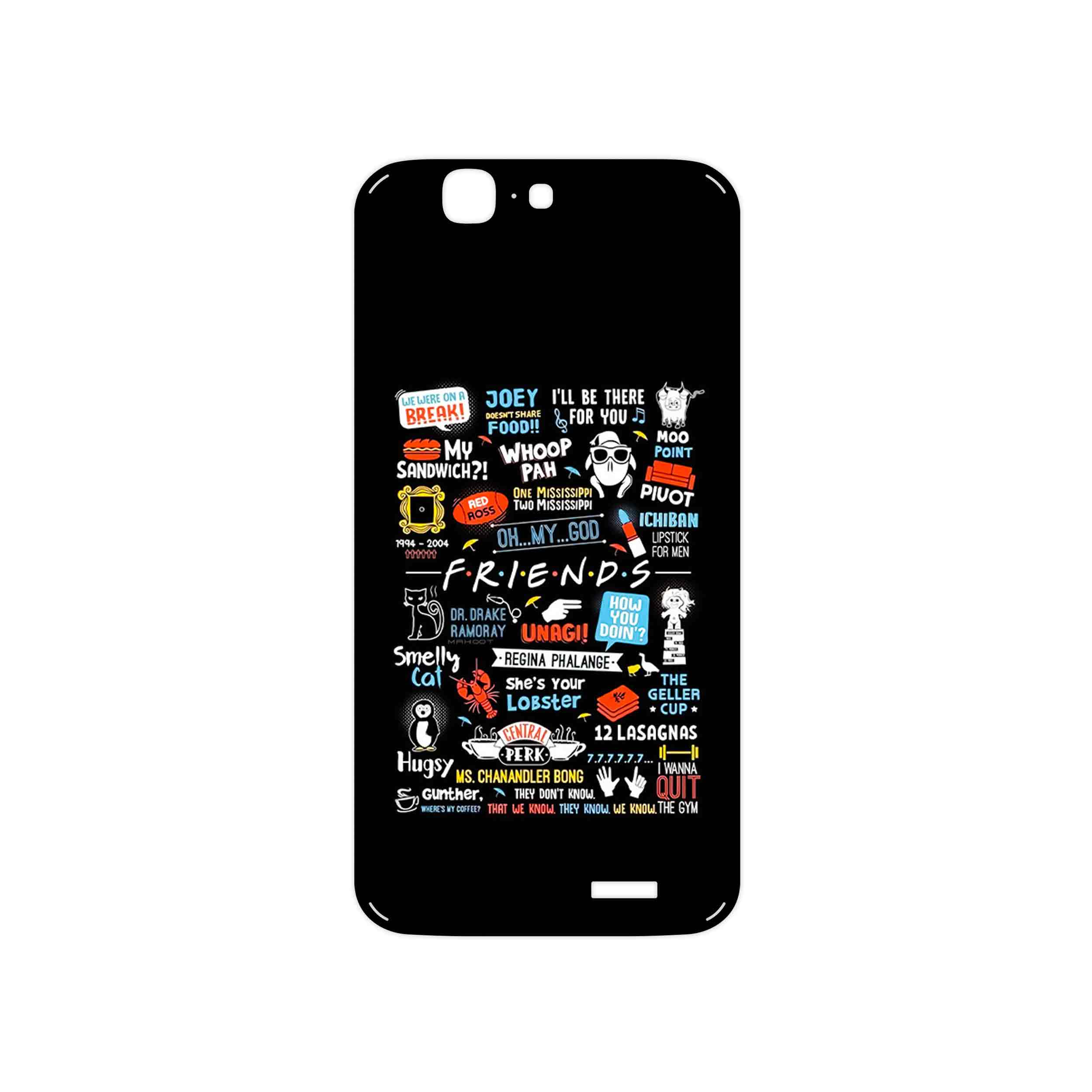 برچسب پوششی ماهوت مدل Friends 2 مناسب برای گوشی موبایل هوآوی Ascend G7