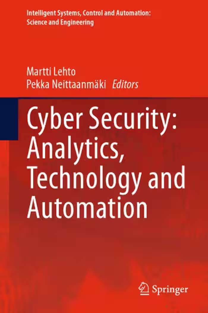خرید و دانلود نسخه کامل کتاب Cyber Security: Analytics, Technology and Automation