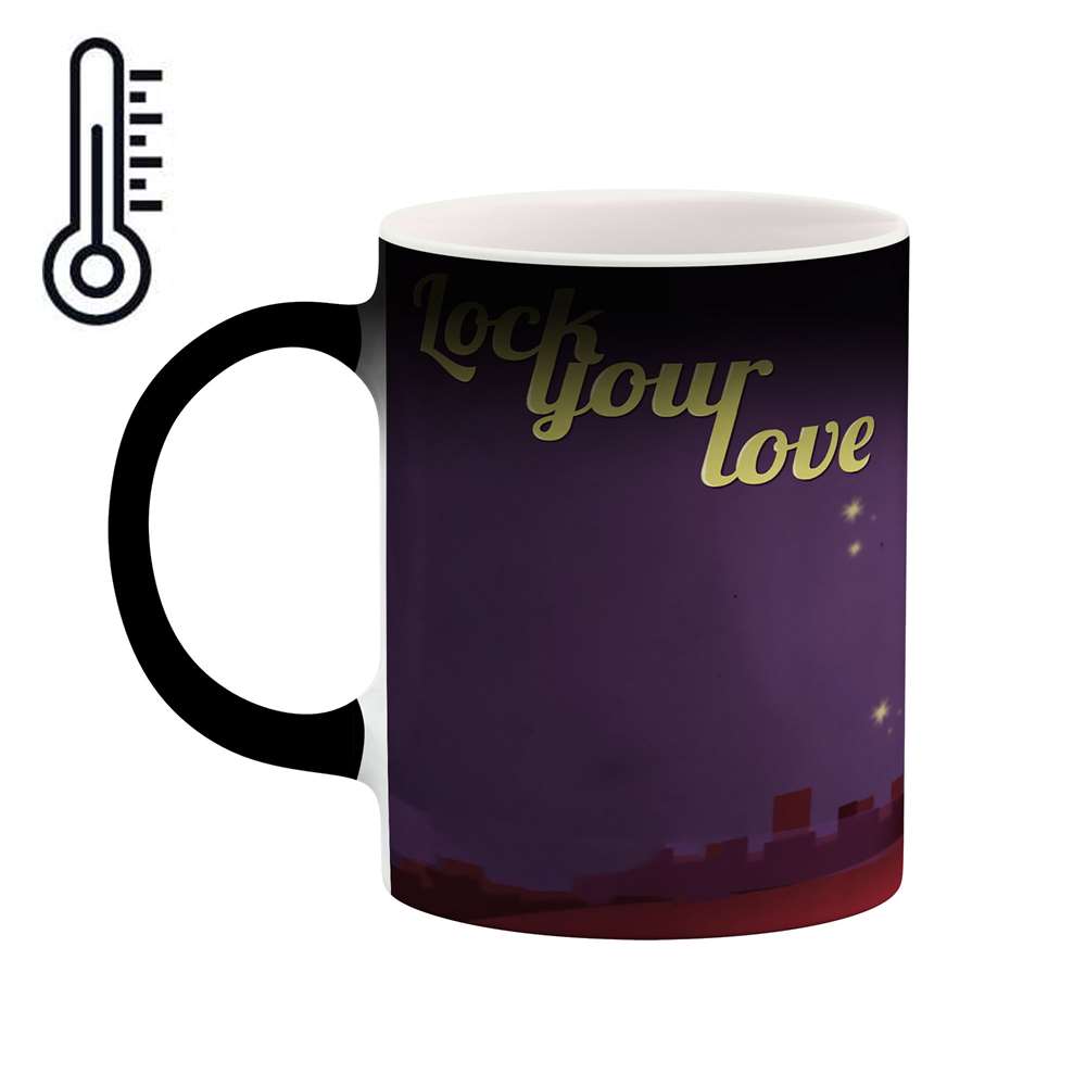 ماگ حرارتی طرح Lock Your Love مدل mgh03161