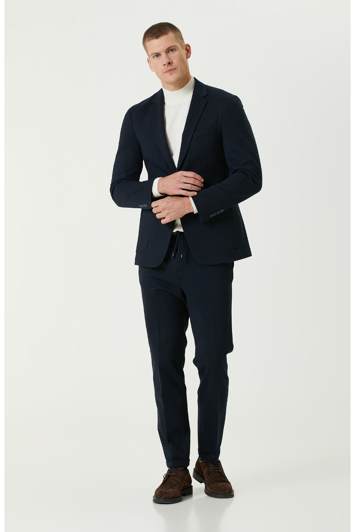 کت وشلوار آبی مردانه کت‌وشلوار و شلوار دریایی Network