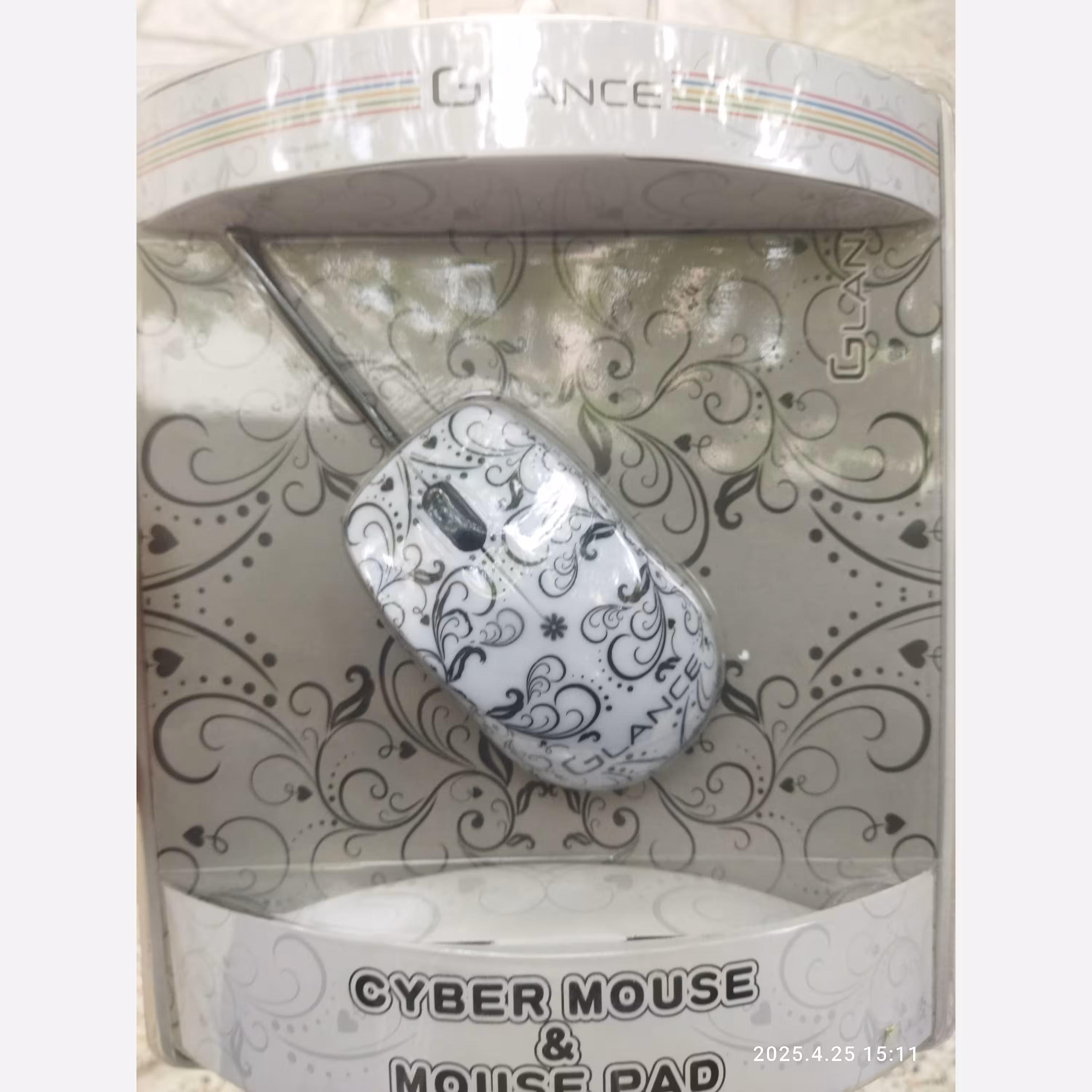 موس سیم دار  همراه پد