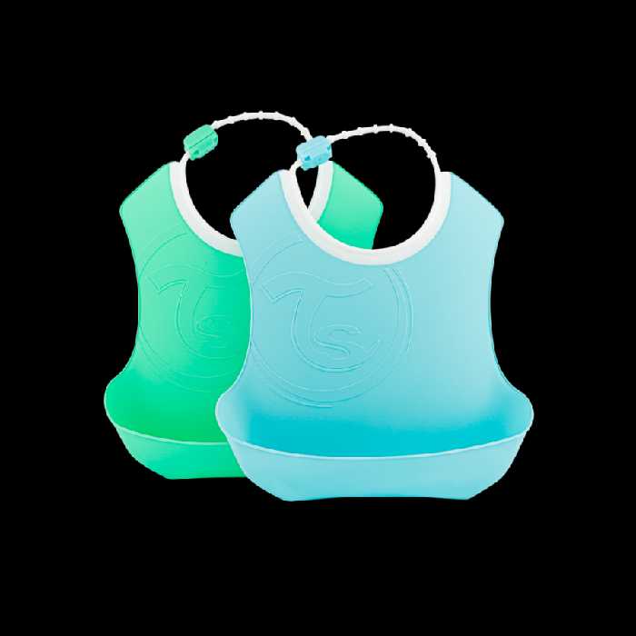 پیشبند کاسه ای تویست شیک بسته 2 عددی آبی-سبز