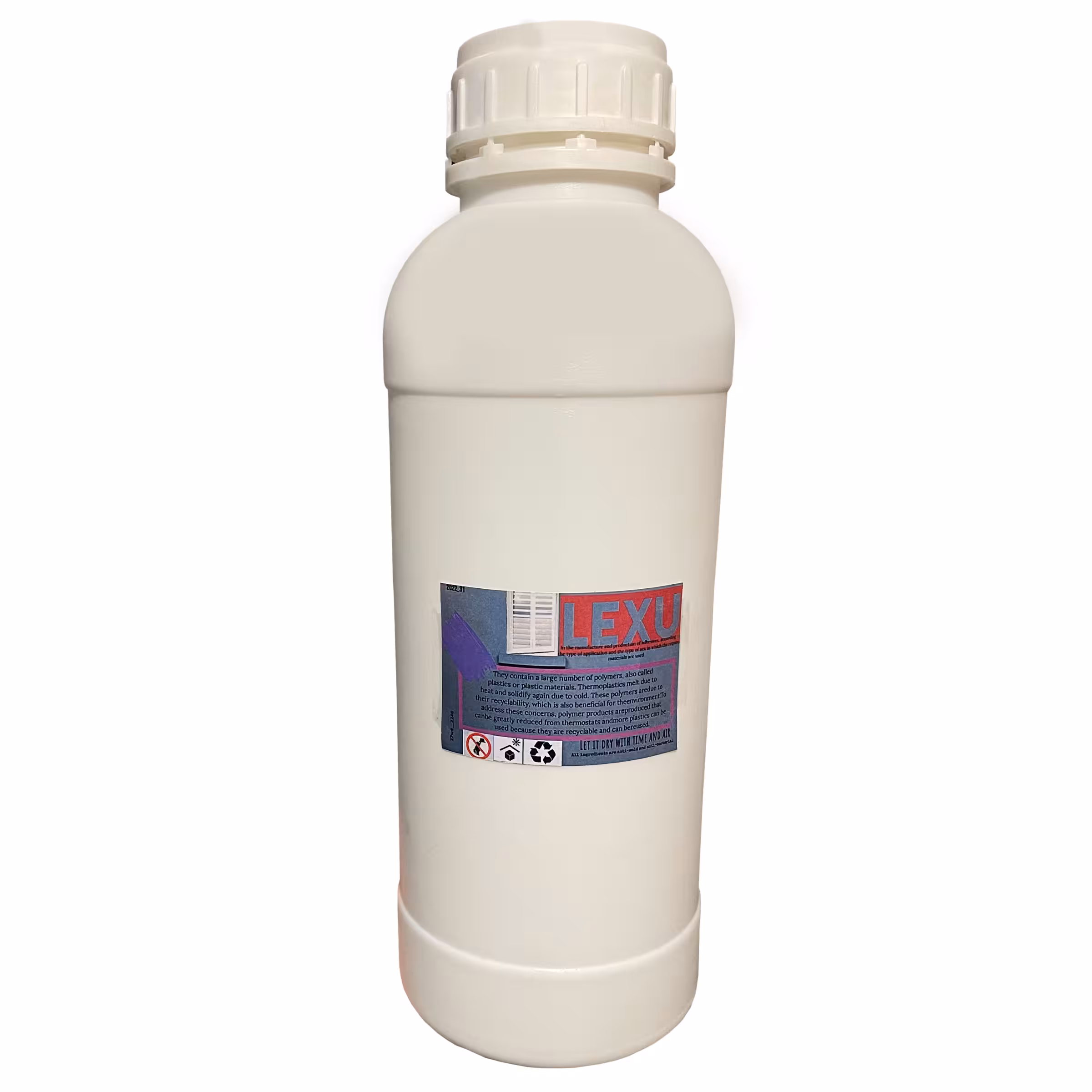 رنگ مشکی اکریلیک لکسوو مدل PROFESIONAL PLUS وزن 1 کیلو گرم