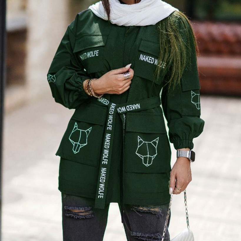 مانتو اسپرت گرگی
