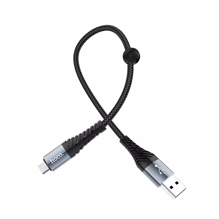 کابل تبدیل USB به microUSB هوکو مدل X38 طول 0.25 متر