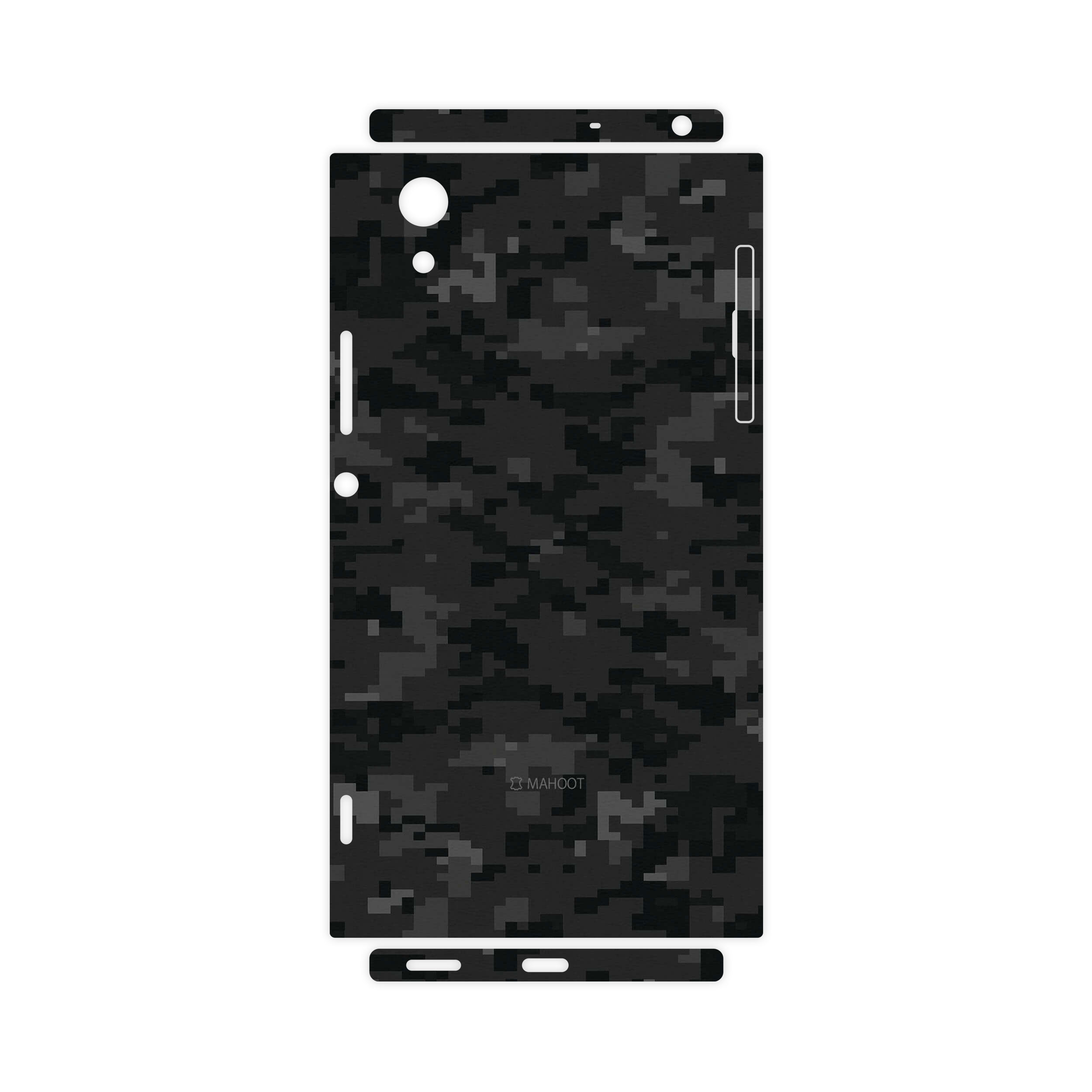 برچسب پوششی ماهوت مدل Night-Army-Pixel-FullSkin مناسب برای گوشی موبایل سونی Xperia XA1