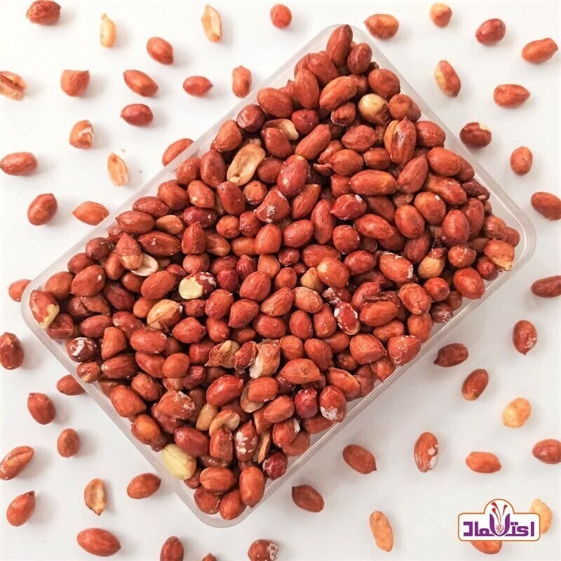 بادام زمینی لعابی 100 گرمی اعتماد تازه پخت (بادام خاکی) - حذف شده
