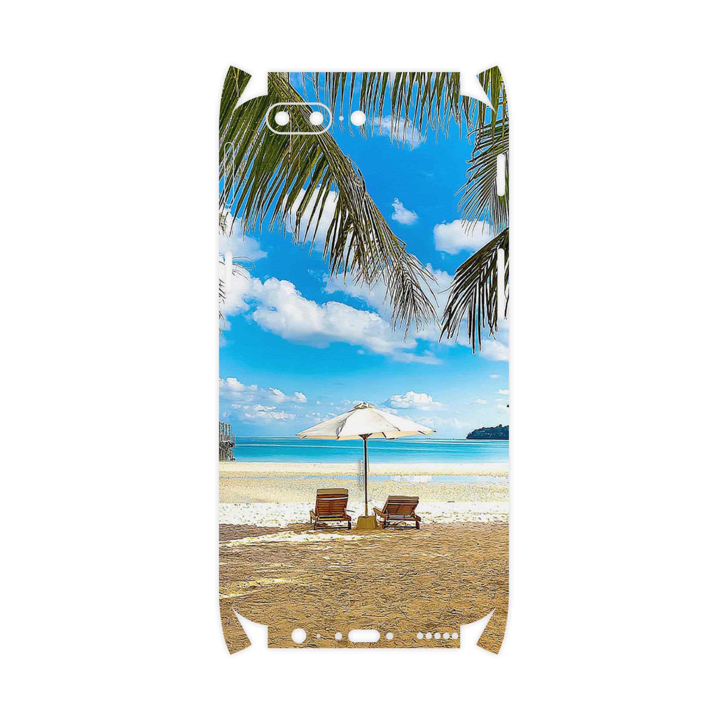 برچسب پوششی ماهوت مدل Beach-FullSkin مناسب برای گوشی موبایل وان پلاس 5