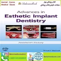 Advances in Esthetic Implant Dentistry 2019 TRUE PDF price 1€ - کتاب پزشکی بهار