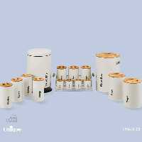 سرویس آشپزخانه 16 پارچه نباتی سنباده ای یونیک کد 8001