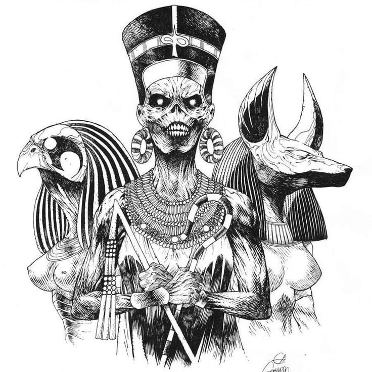 تتو موقت پکیج مصر باستان+اسپری تتو موقت