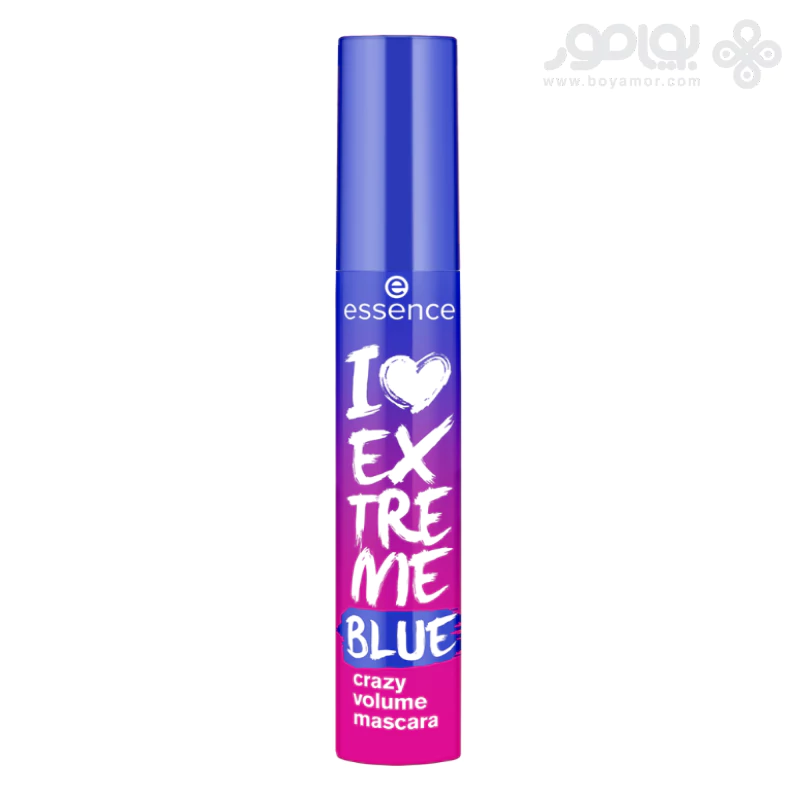ریمل رنگی اسنس مدل I Love Extreme Crazy Volume رنگ آبی