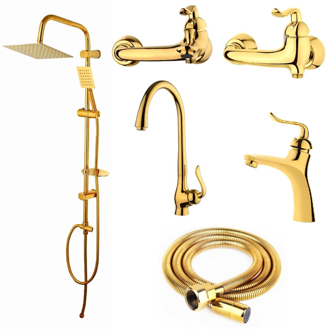 ست شیرآلات شیرالات رز مدل راش پلاس 