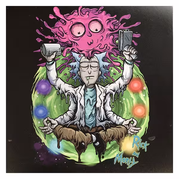 برچسب پلی استیشن ۴ اسلیم آیگیمر مدل Morty2