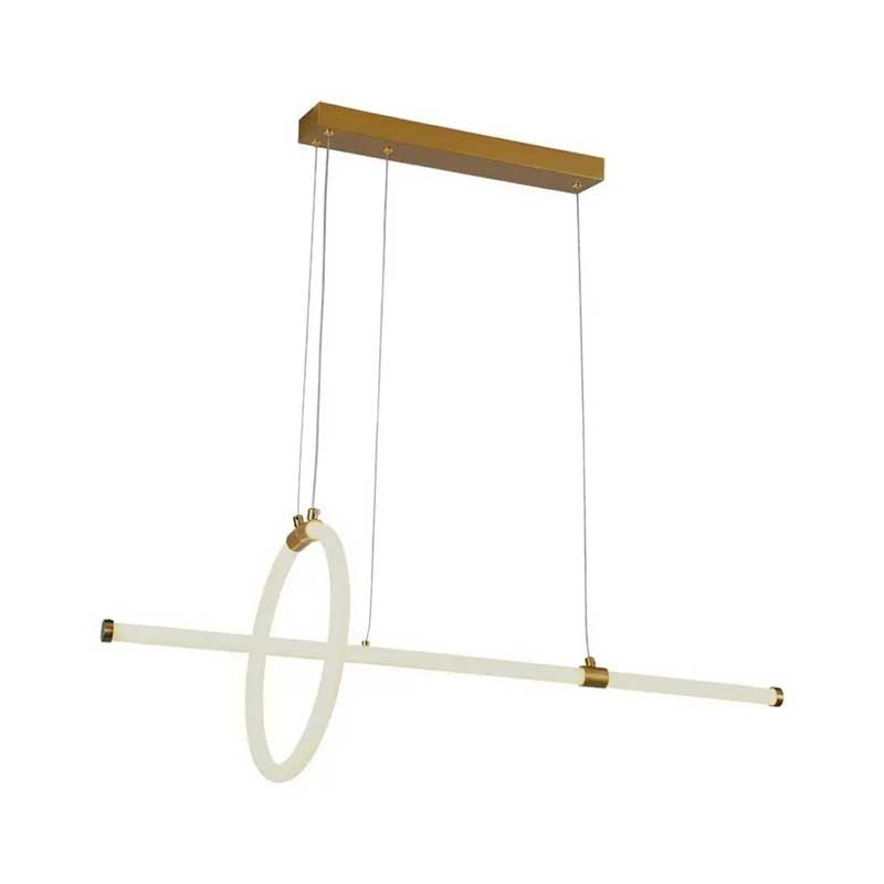 لوستر آویز مدرن مدل Circle Tube