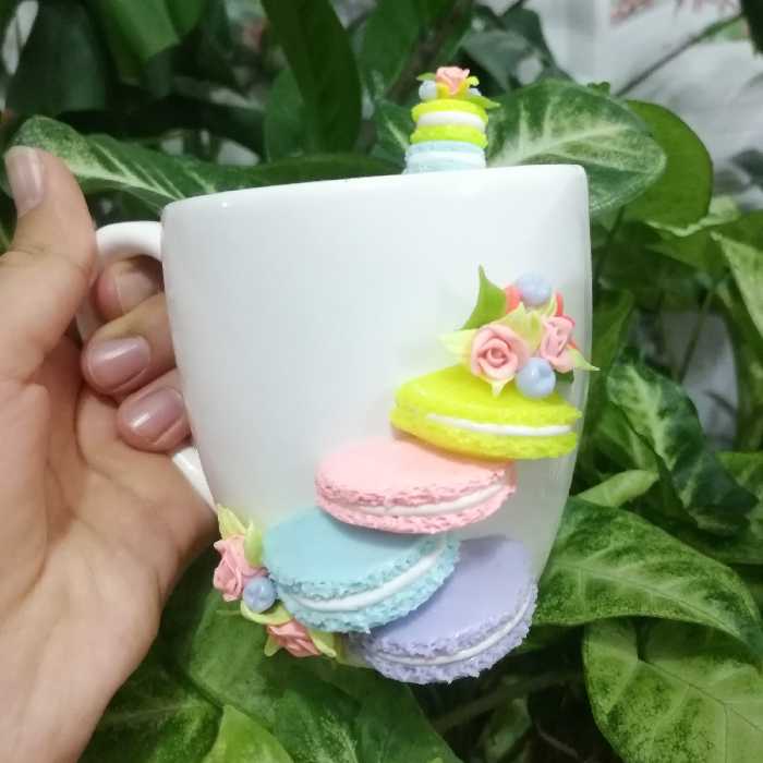 ماگ با خمیر پلیمری