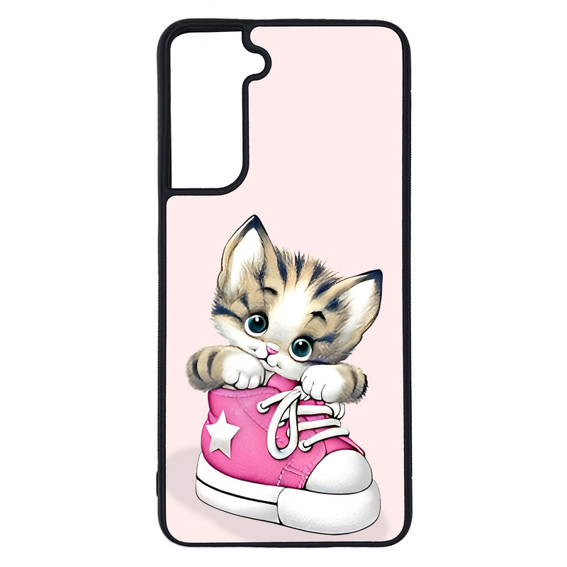 کاور طرح بچه گربه کد G-120 مناسب برای گوشی موبایل سامسونگ Galaxy S21 | دیجی قاب دونی