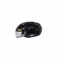 کلاه کاسکت موتورسیکلت مشکی XBYC 700 موتور سیکلت دوچرخه برقی نیمه شیشه ای و ایمنی اسکوتر 2XL به اندازه سیاه Sway