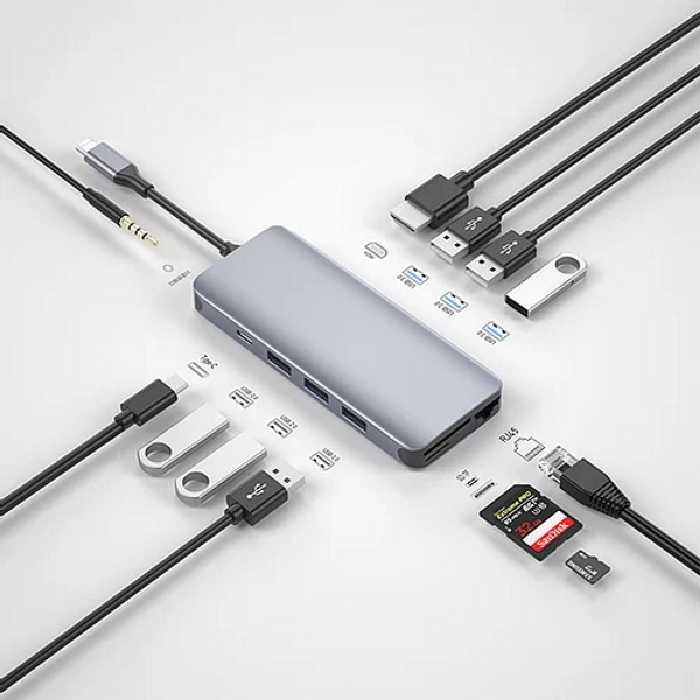 هاب 12 پورت USB-C ویوو مدل Alpha