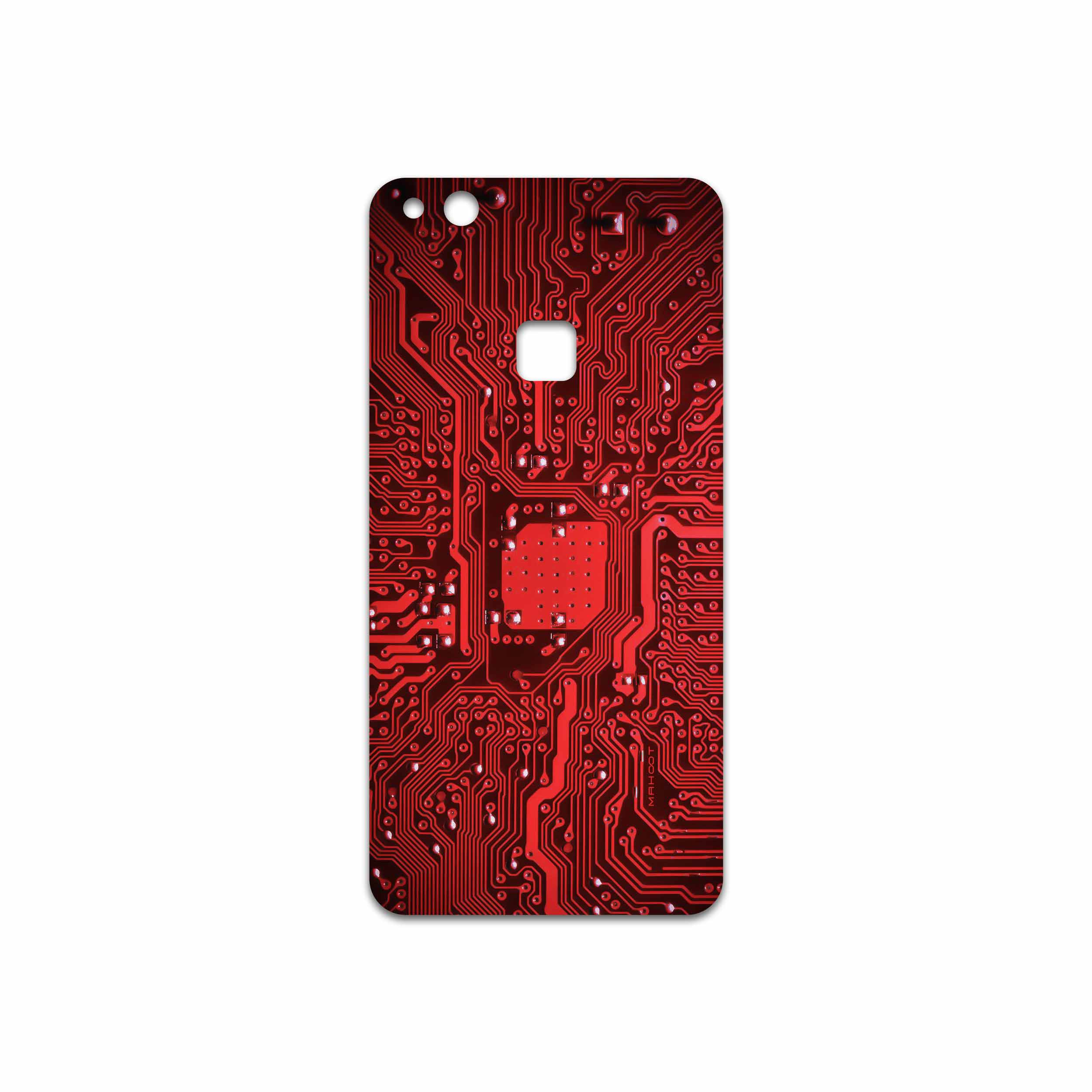 برچسب پوششی ماهوت مدل Red Printed Circuit Board مناسب برای گوشی موبایل هوآوی P10 Lite