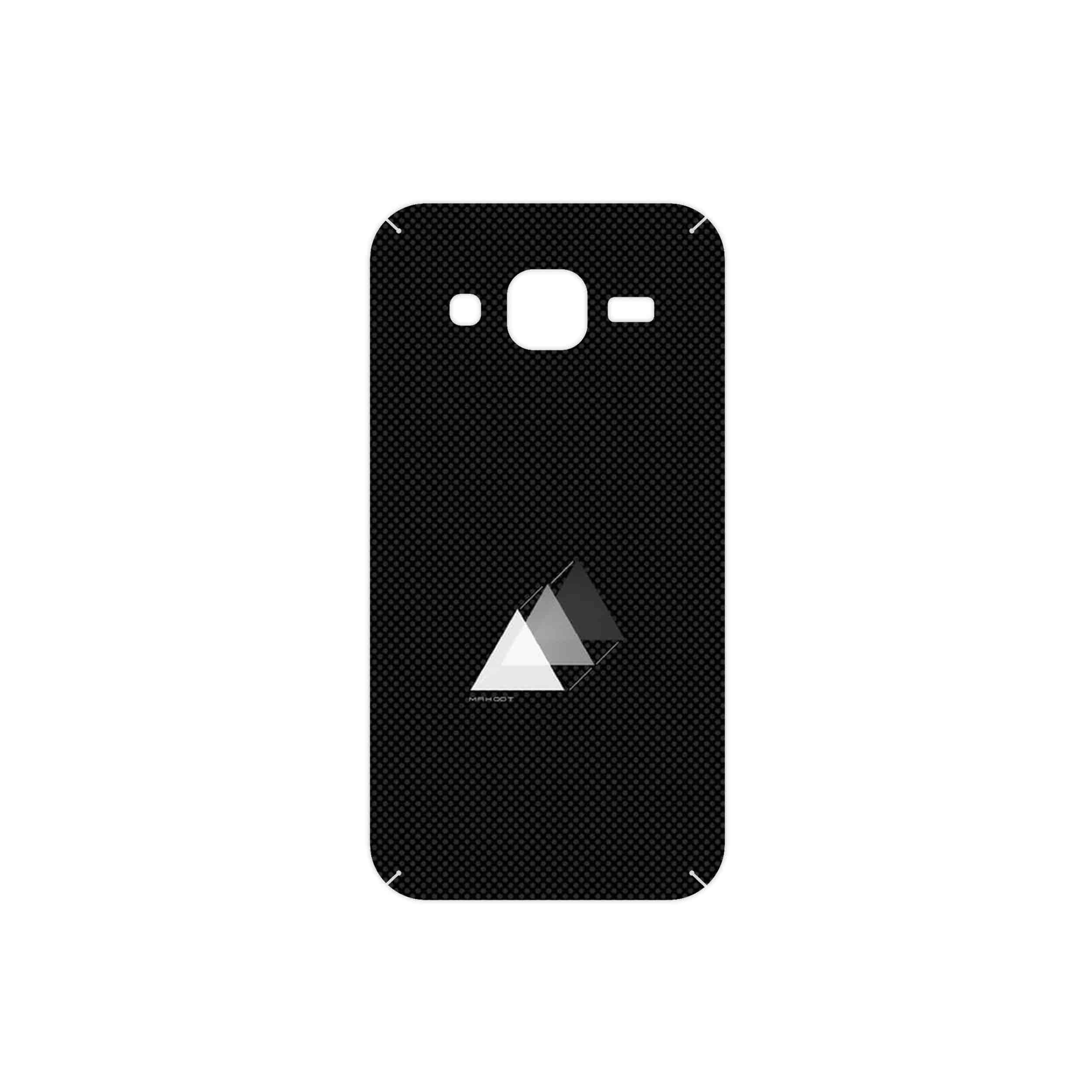 برچسب پوششی ماهوت مدل Minimal 3 Triangle Icon مناسب برای گوشی موبایل سامسونگ Galaxy Core Prime