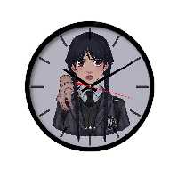 ساعت‌ دیواری رومیزی راویتا طرح ونزدی کد 3457