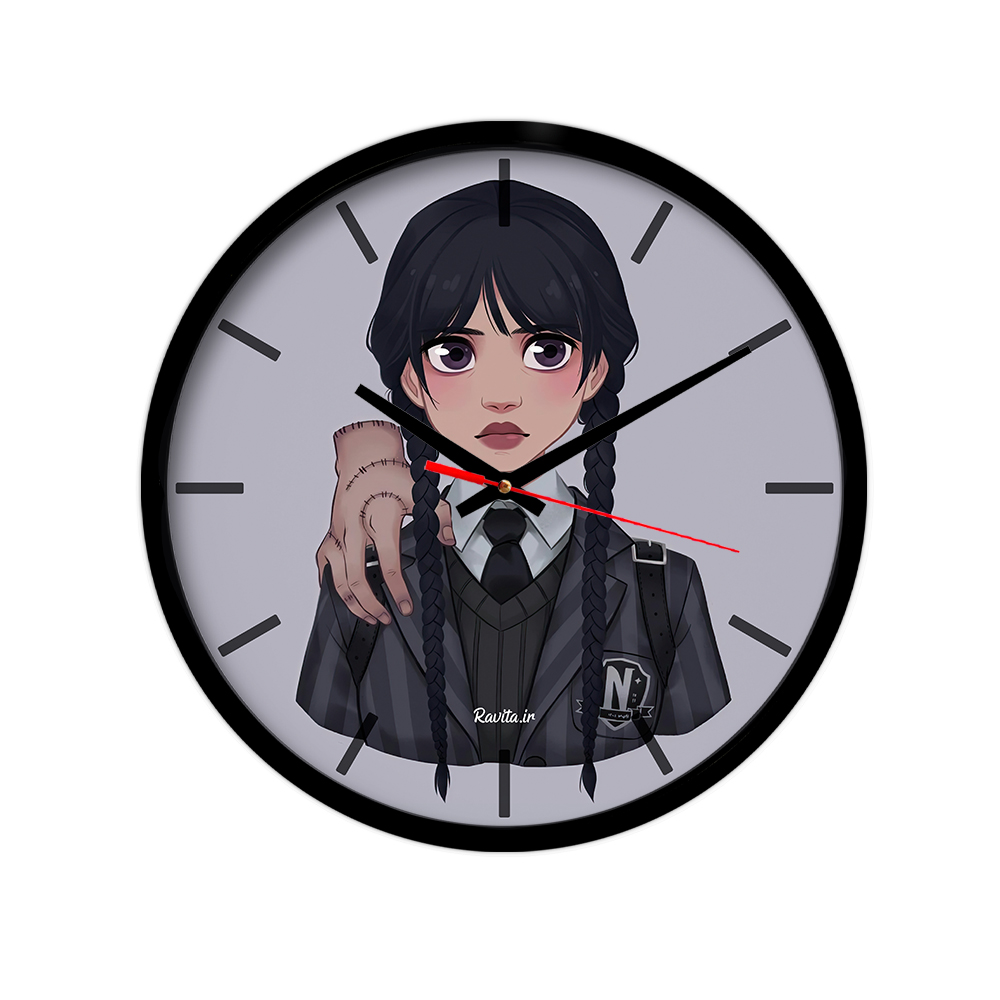 ساعت‌ دیواری رومیزی راویتا طرح ونزدی کد 3457