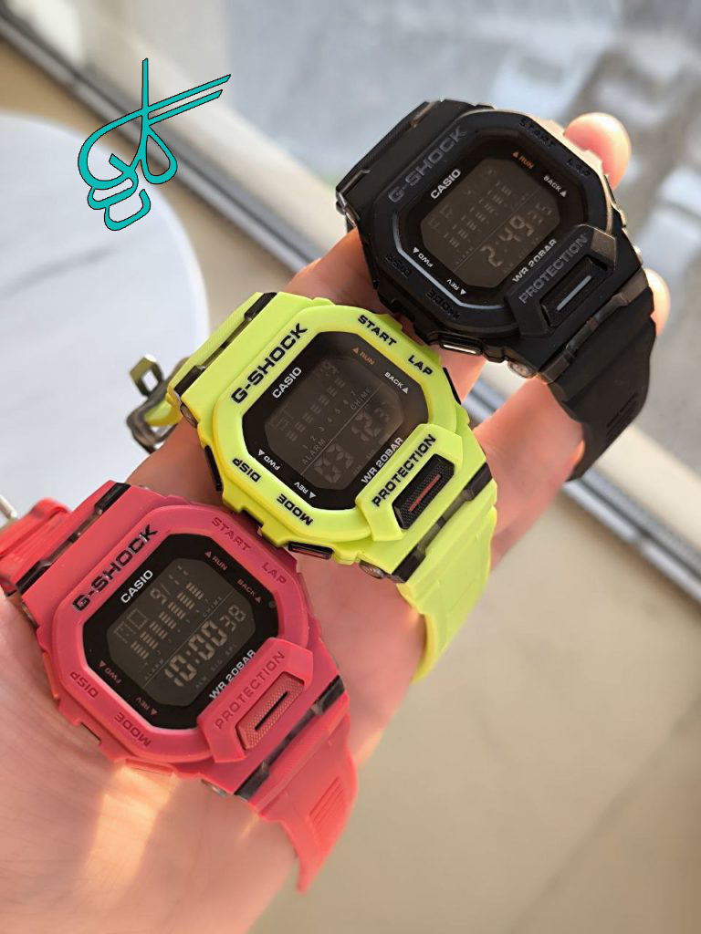 خرید ساعت اسپرت جی شاک ضدآب تقویم دار آلارم دار تک زمانه کرنومتر دار کیفیت عالی دارای رنگ بندی کد 1919985 - ردگل