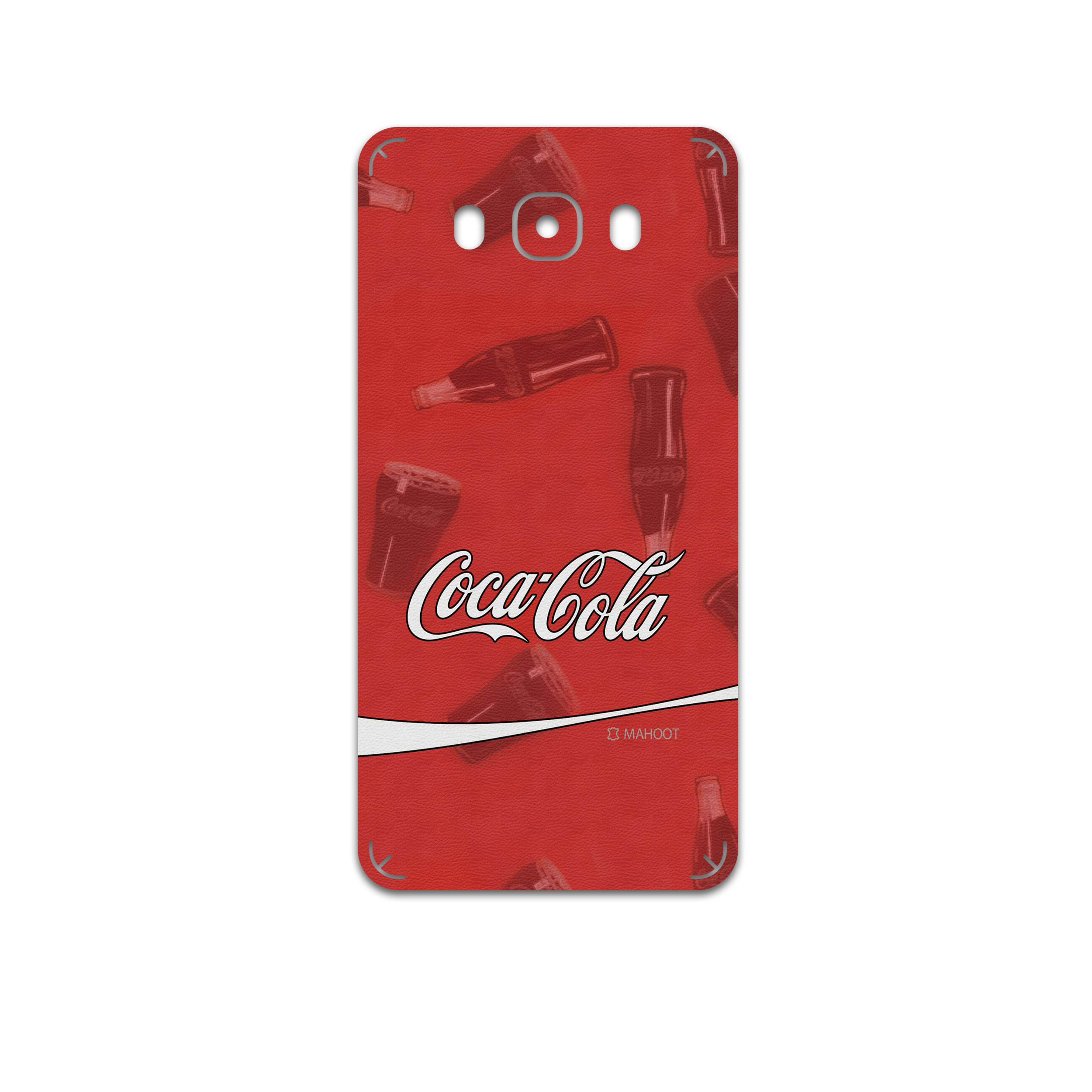 برچسب پوششی ماهوت مدل Coca-Cola-Logo مناسب برای گوشی موبایل سامسونگ Galaxy J7 2016