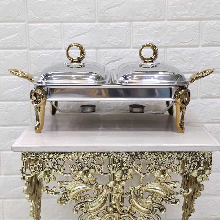 سوفله رزلند مدل دوقلو حلقه نگین