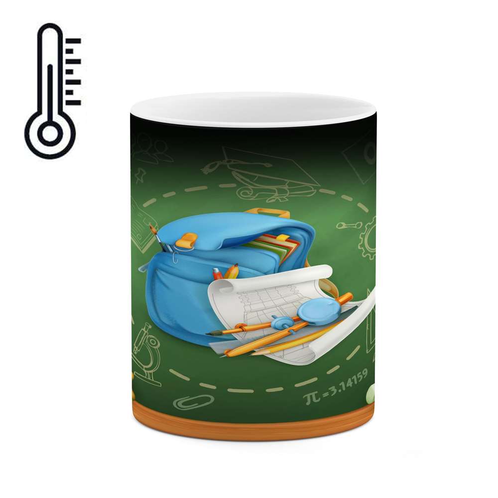 ماگ حرارتی کاکتی طرح مدرسه مدل mgh16977